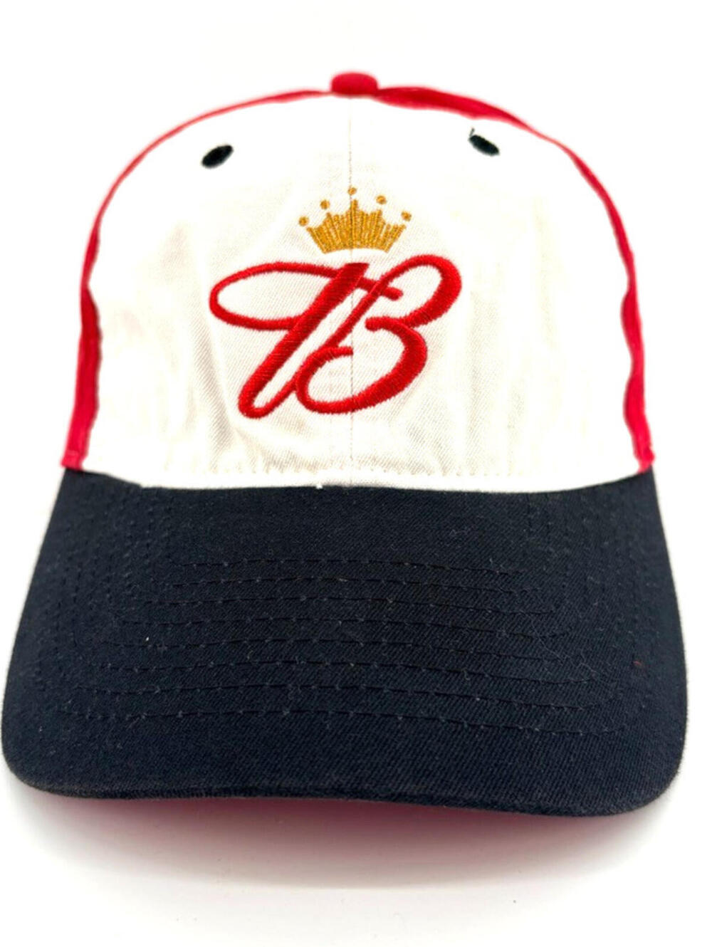 Vintage NOS Chase Authentics Budweiser Dale Jr #8 Red/White/Black Adjustable Cap